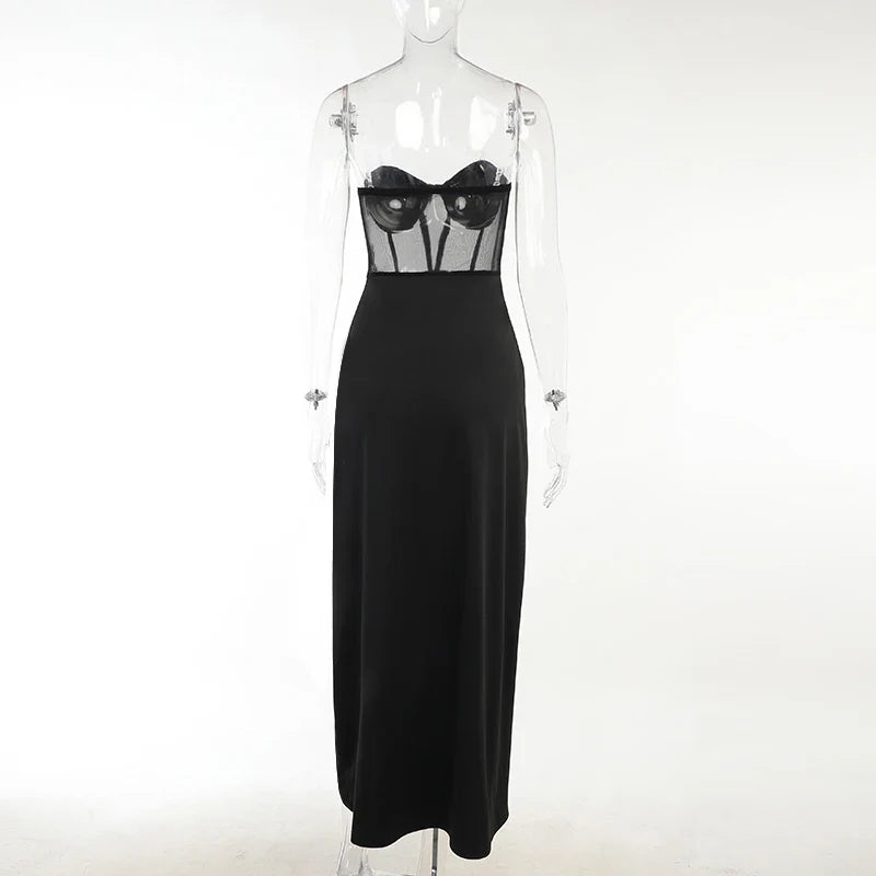 Sexy Corset Long Skirt Party Dress