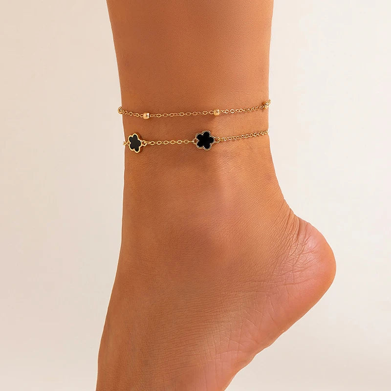 Clover Anklet Braclet