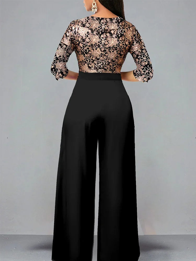 Celebrate Floral Loose Fit Jumpsuit
