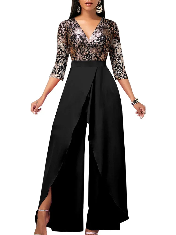 Celebrate Floral Loose Fit Jumpsuit