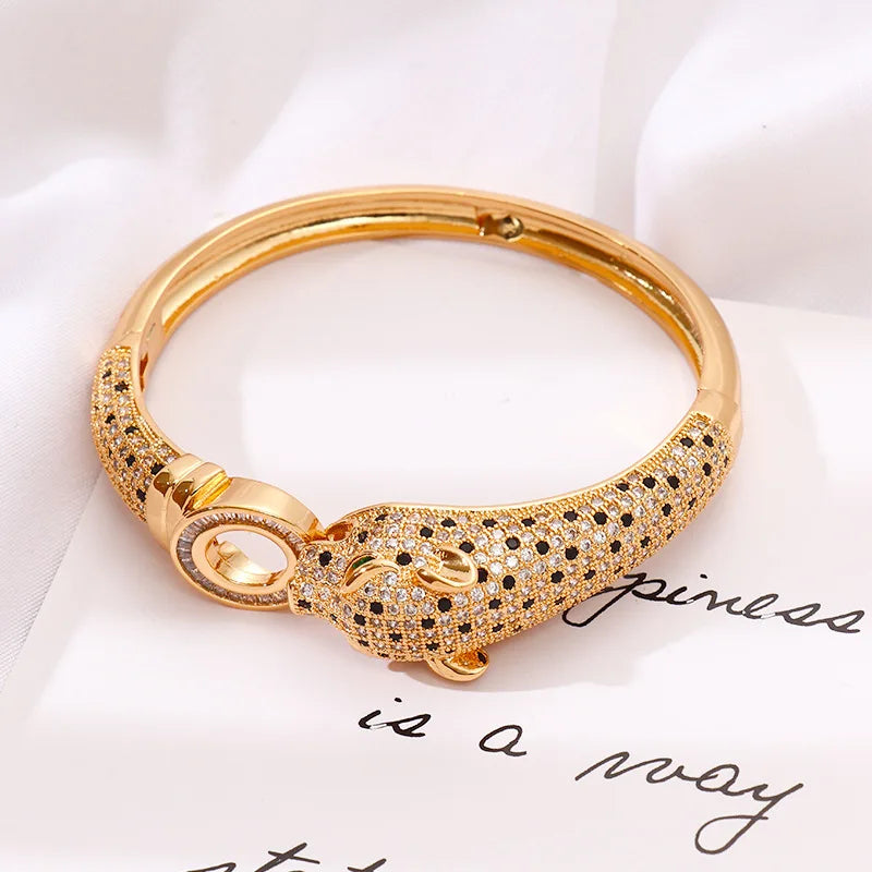 Leopard Bling Women's Bracelet