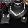 Breathtaking CZ Bridal Jewelry Set